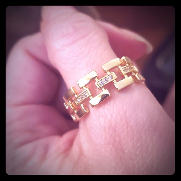 Size 8 unisex Ring of Luxury - Picture 1 of 3